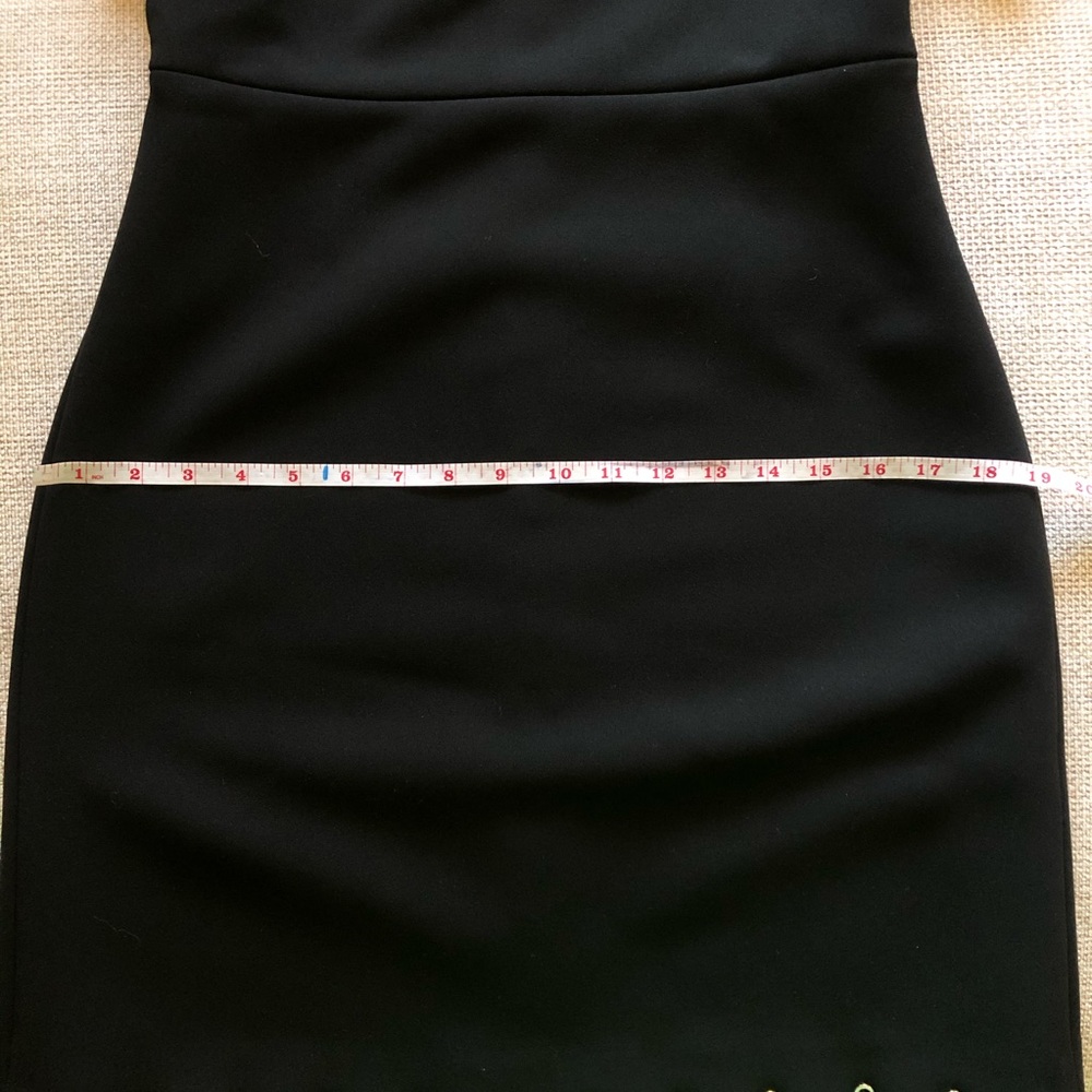 MAJE Black Dress with Piercings Neoprene - Picture 13 of 13